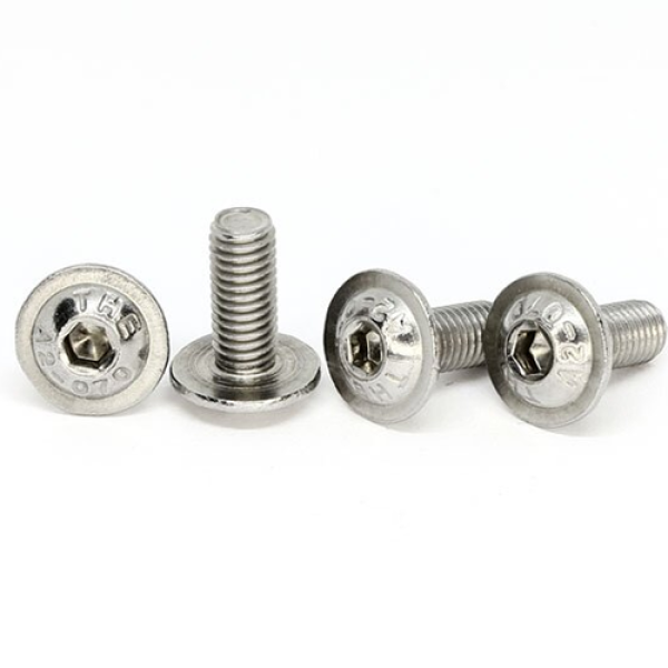 ISO7380 R FLANŞLI BOMBE BAŞ İMBUS PASLANMAZ